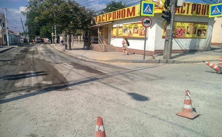 Улица Крылова в Симферополе готова к эксплуатации
